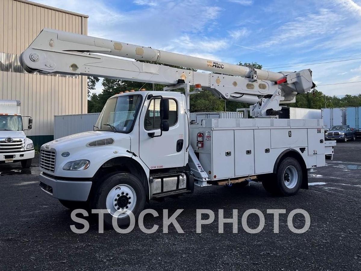 Used Altec AM55-MH 60ft Bucket Boom on 2018 Freightliner M2-106 Reg Cab Utility Truck - RK9900
