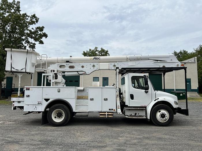 Used Altec AA55-MH 60ft Bucket Boom on 2015 Freightliner M2-106 Reg Cab Utility Truck - RF6524