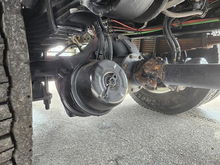 Used Altec DM47B-TR Digger Derrick on 2017 Freightliner M2-106 Flatbed Truck