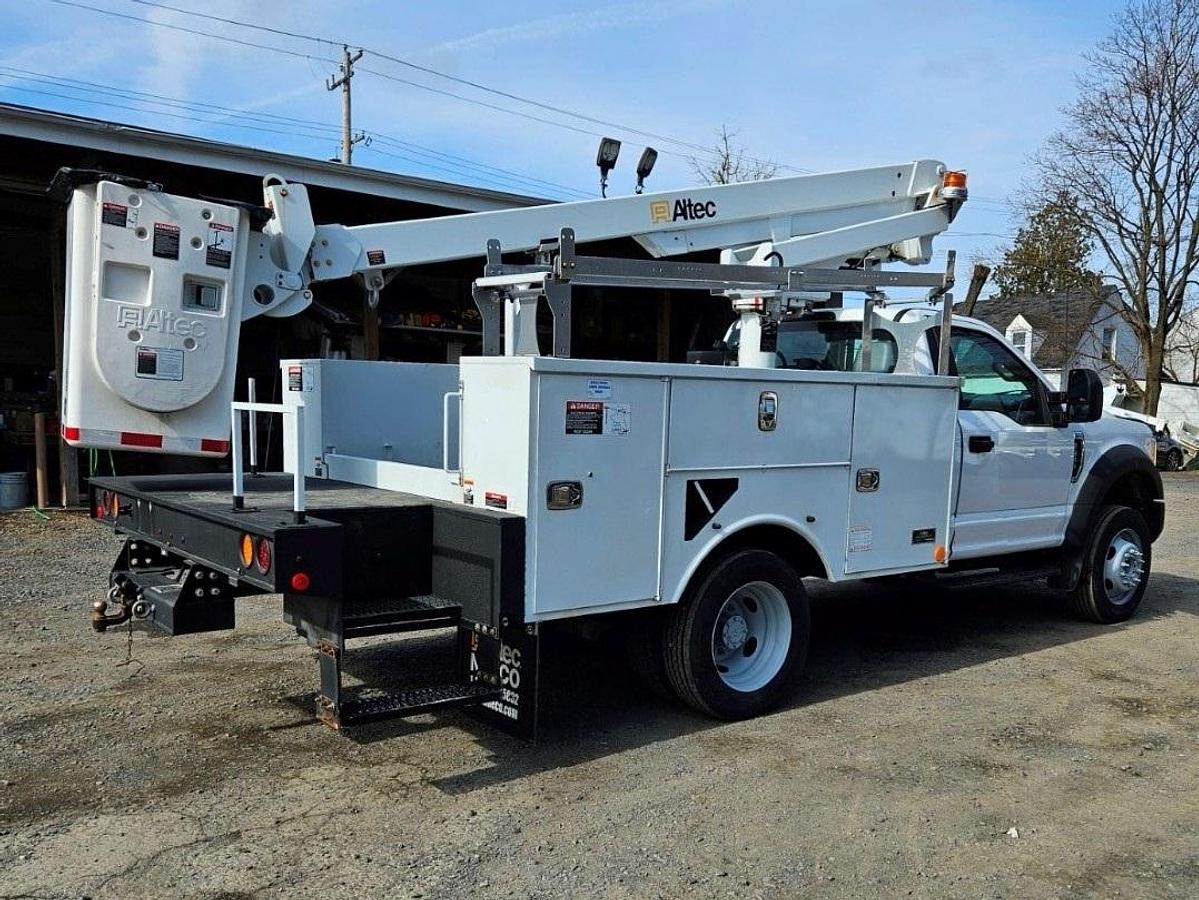 Used Altec AT200A Bucket Boom on 2018 Ford F450 Reg Cab Utility Truck - R02758