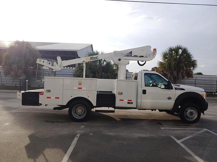 Used Altec AT235P 2015 Ford F550 XL 4x2 Reg Cab Utility Truck - 39692