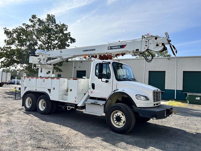 Used Terex Commander C6060 Digger Derrick on 2017 Freightliner M2 6x6 Reg Cab Utility Truck - RA3461