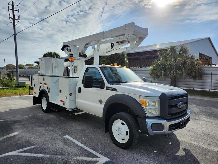 Used Versalift VST-47-SI 52' WH Bucket Boom on 2016 Ford F550 Reg Cab Utility Truck - 29260