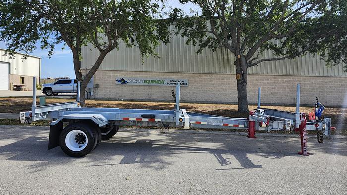 Used 2015 BROOKS BROTHERS PTB-111 17,600 lbs SA AB Extendable Pole Trailer - 74409