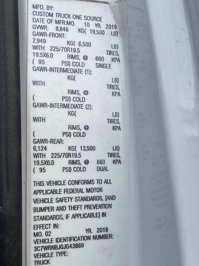 Used Versalift VST-50TN 2019 Ram W5500 Sign Truck - R43889