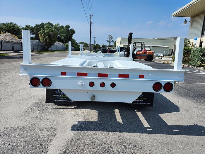 Used 2018 Butler BP3080 TA EB Extendable Pole Trailer H09385