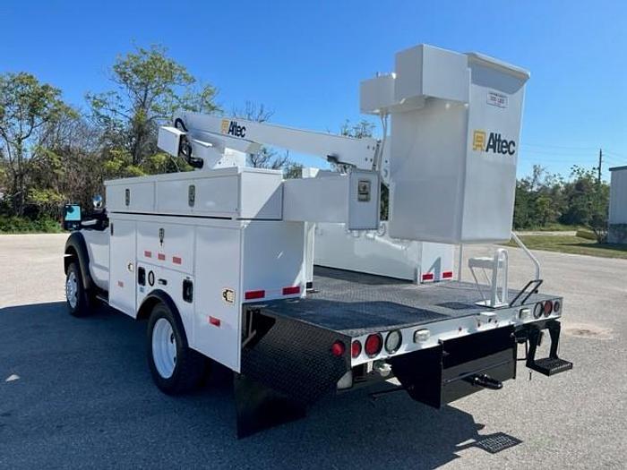 Used Altec AT200A 35ft Bucket Boom on 2014 Ford F450 Reg Cab Cable Truck