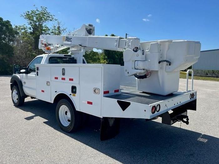 Used Altec AT40G 45ft Bucket Boom on 2016 Ford F550 Reg Cab Utility Truck - C03924