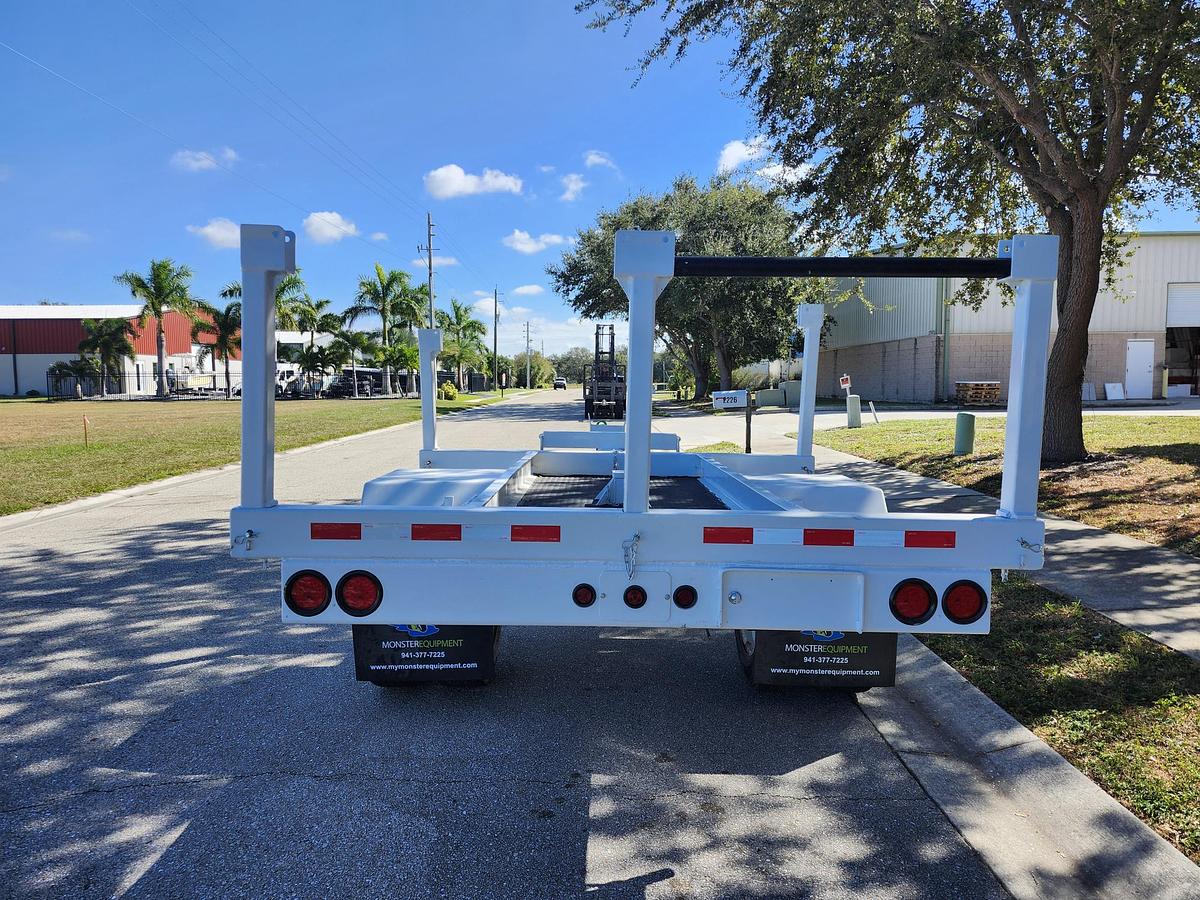 Used Butler BPHD 1500 SA EB Extendable Utility Pole Trailer - 02572