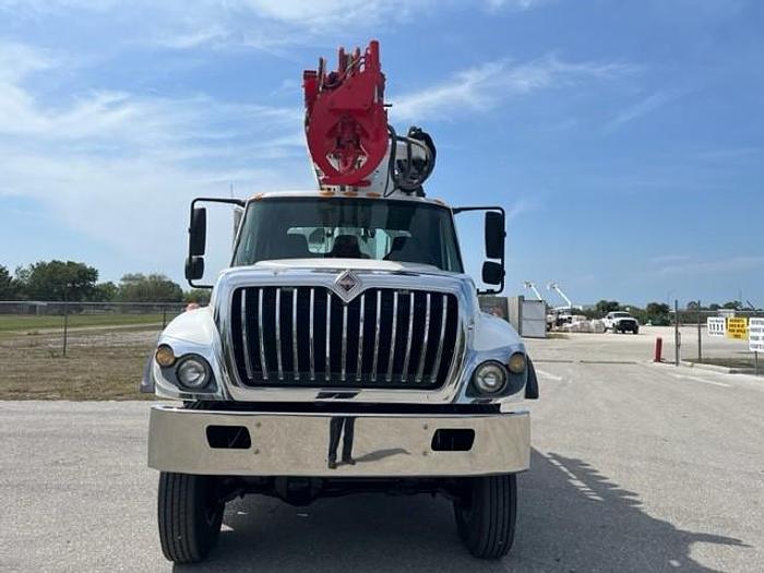 Used Altec DM47-TR Digger Derrec on 2012 International 7300 4x4 Reg Cab Utility Truck – C52937