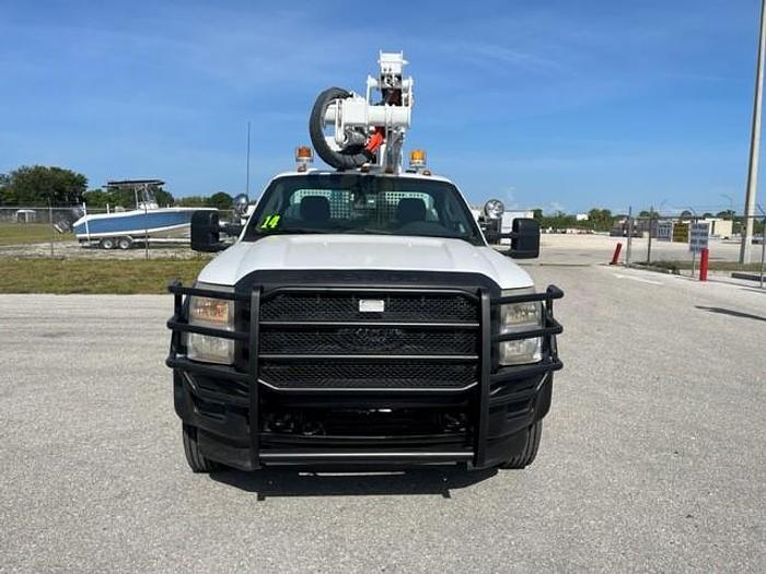 Used Altec AT37G Bucket Bom on 2014 Ford F550 4X4 Utility Truck - C17995