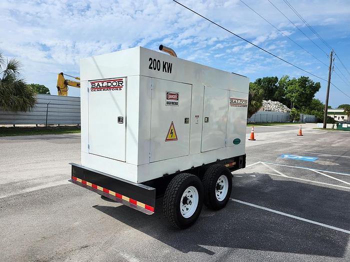 Used BALDOR Mobile Generator 200kW 3-Phase - 00002