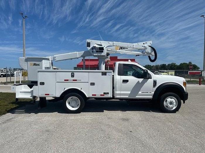 Used Altec AT40G 45ft Bucket Boom on 2017 Ford F550 Reg Cab Utility Truck - C05116