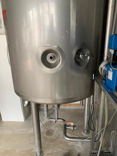 Used 1993 Rustfri syrefast 2 m3 tank