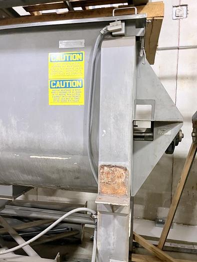 Used 120 CU. FT. AMERICAN PROCESS HEAVY DUTY DOUBLE RIBBON BLENDER - S/S - 50 HP
