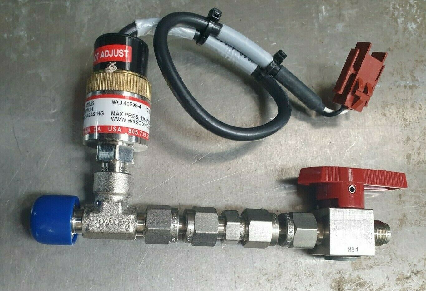 Used WASCO SP128-51W2B-X W/ SS-4P4V + FITTINGS (rbd2.1b5)