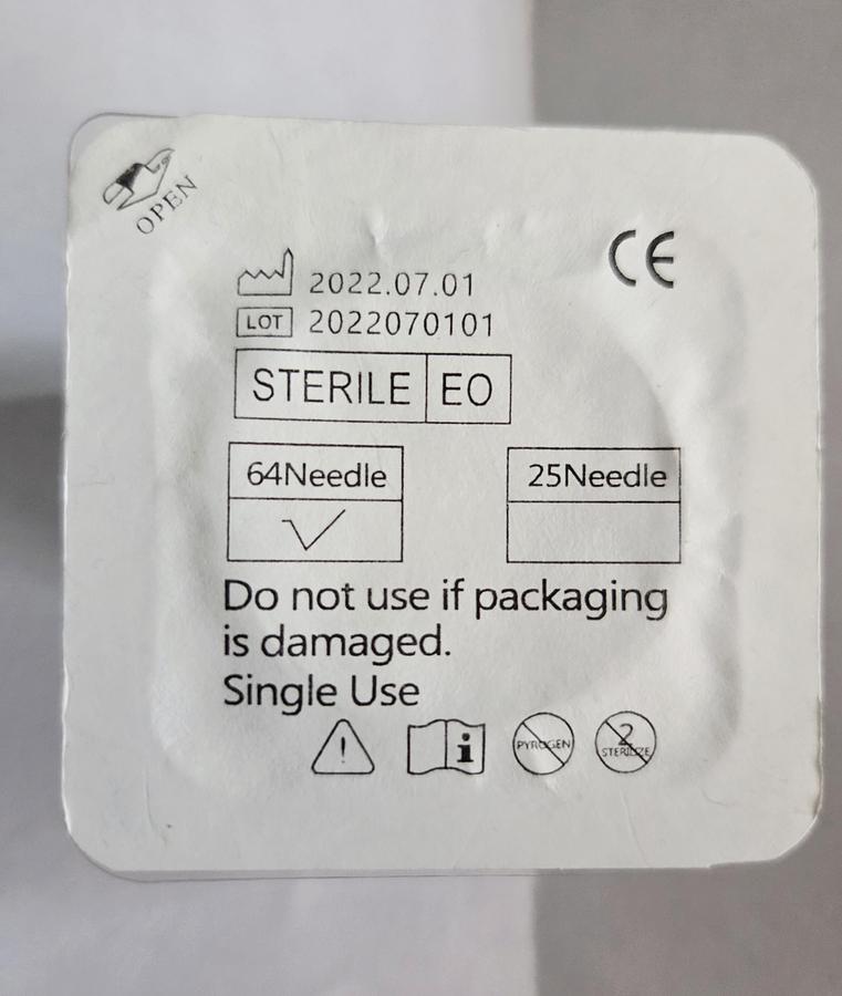 AMI Lasers 64 pin Micro Needling Tips (Exo Gold)