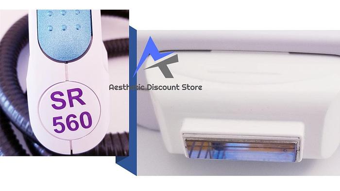 Used Lumenis Quantum 560 IPL hand piece 3554 pulses