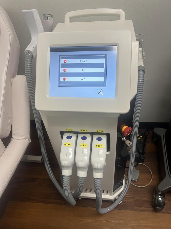 Used 3 In 1 Laser - IPL, 1064 YAG, RF