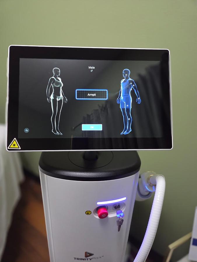 Trinity Plus Ai Driven Laser Hair Removal