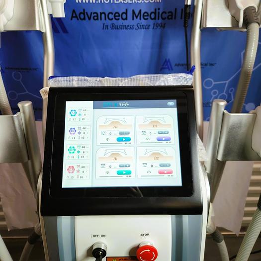 Used Cry-Tec Fat Freezing Machine with 4 handpieces No Cards Needed