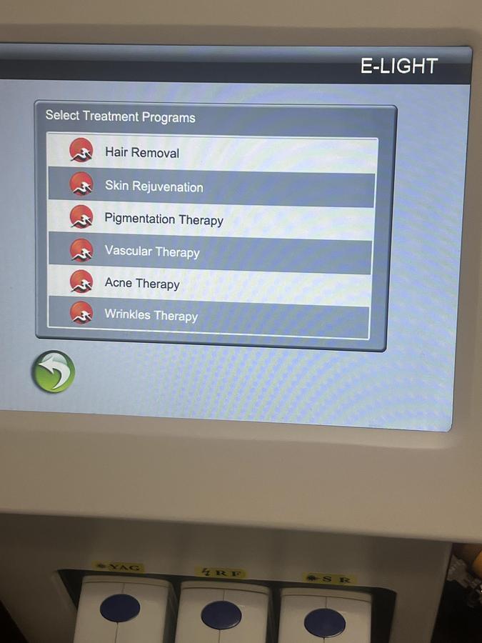 Used 3 In 1 Laser - IPL, 1064 YAG, RF