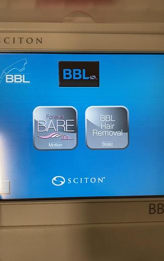 Used Sciton BBLs Forever Bare, Forever Clear, Forever Young with ST II