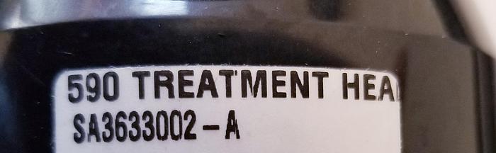 Used Lumenis Quantum 590 Hand Piece ( Used) pulse count 1632