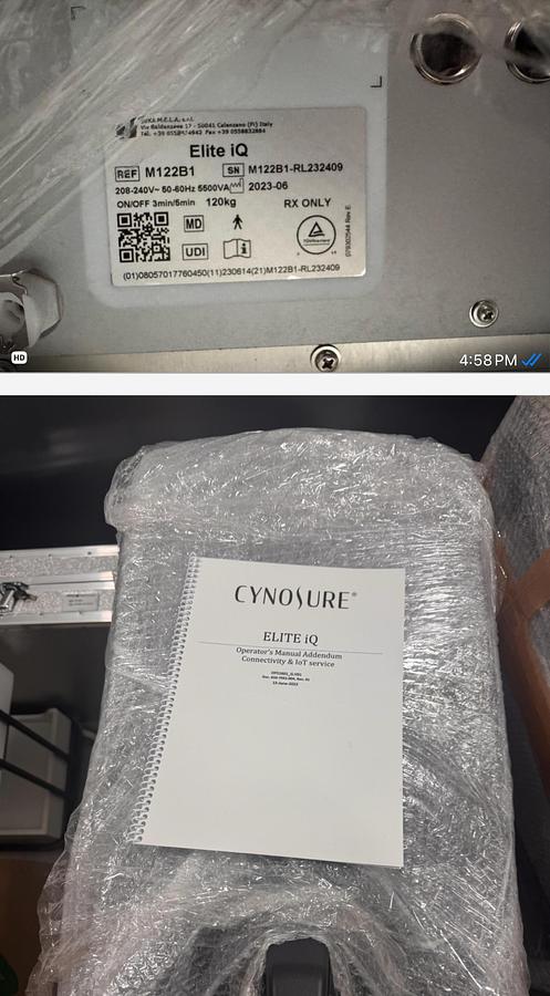 Cynosure Elite IQ ( Never Used) 