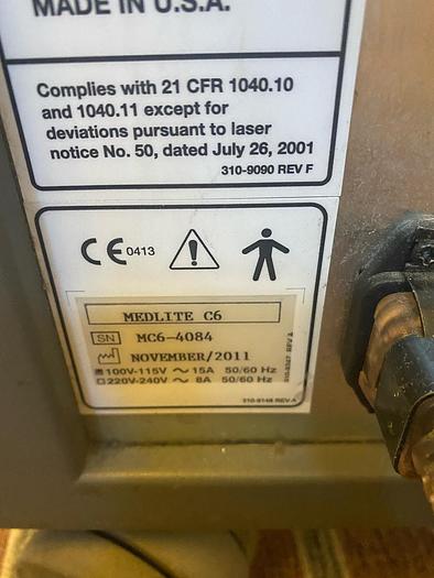 Used Cynosure Medlite C6