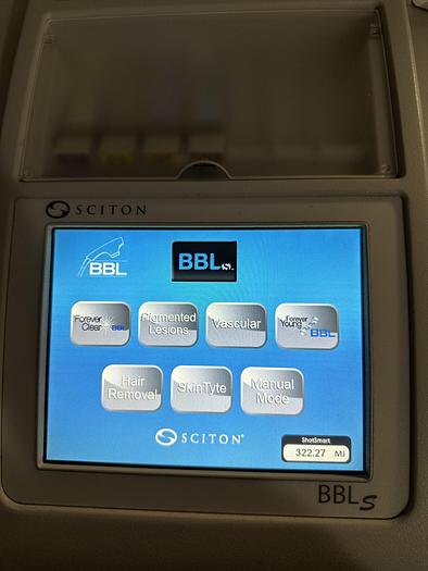 Used Sciton BBLs Forever Bare, Forever Clear, Forever Young with ST II