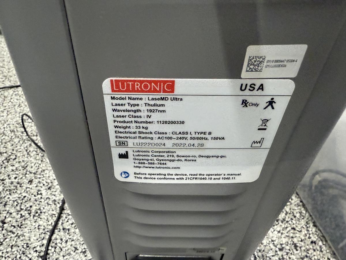 Used 2022 Lutronic LaseMD Ultra