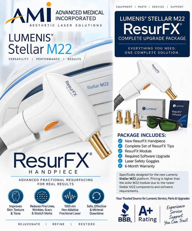 Lumenis Stellar M22 Upgrade ResurFX