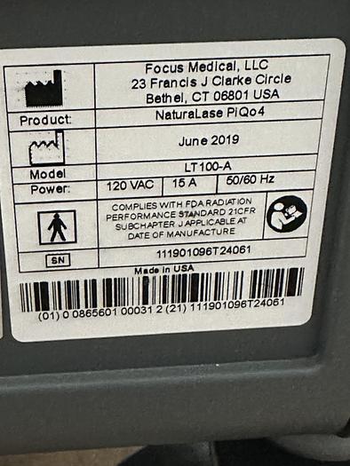 Used 2019 Lumenis PiQo 4