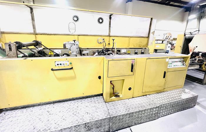Used (visible in production) 2008 CURIONI SUN MASTER 540 - Paper bag making machine with twisted handles unit