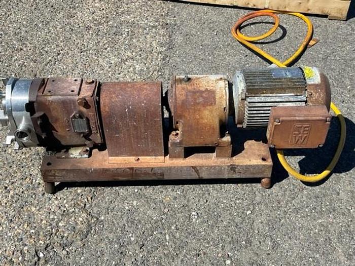 Used Waukesha Model 030 Positive Displacement Pump