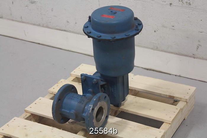Used Jamesbury  Neles Jamesbury 3" Air Operated Ball Valve, 316 Body, 316 Shaft, 316 Ball, 316 Seat, Qp3C/M Ii Actuator, No Positioner #25584