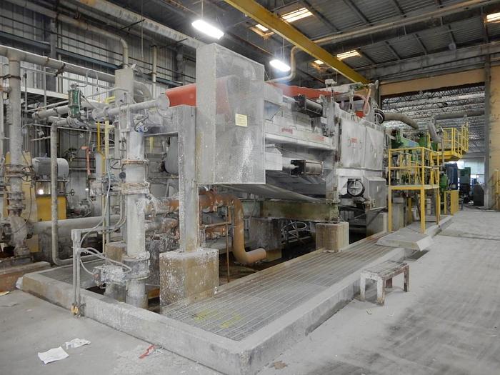 Used 1.2M ANDRITZ WET LAP MACHINE MDL HDP1200 BUILT IN 2001 160-200 ADSTPD