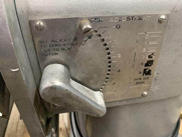 Used Slicer, Qualheim, Mdl 400, S/st, Electro-Cut #S744449