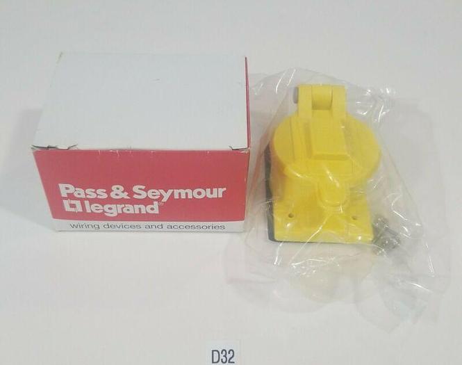 *NEW* Pass and Seymour 7770 Protective Cover for 50A Locking Receptacle