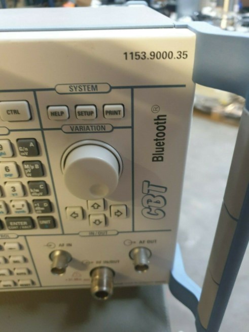 Used Rohde & Schwarz CBT 1153.9000K35 1153.9000.35 BLUETOOTH TESTER (RBD5.3)