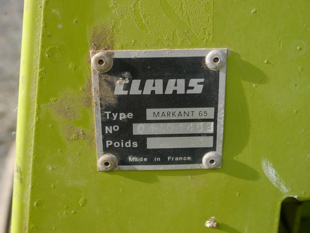 Used Claas Markant 65 Conventional Baler