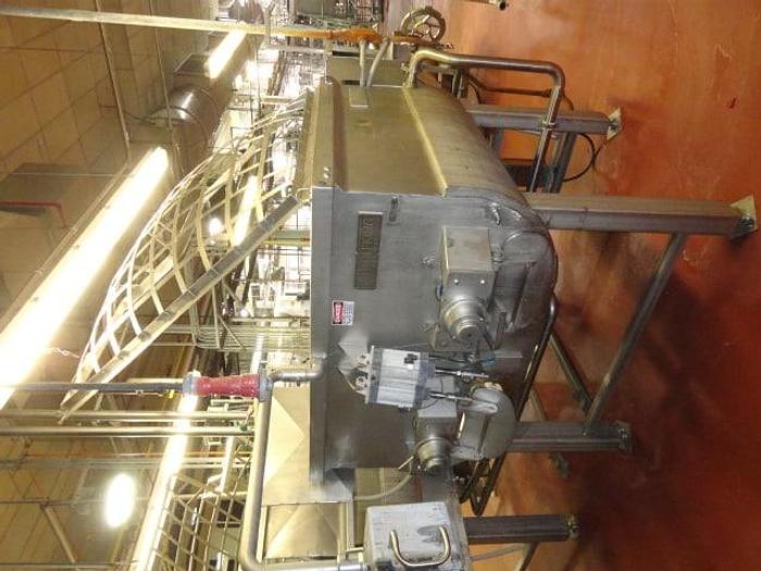 Used Wolfking Dual Shaft Paddle Blender; Md#TSM1500; 3,000 Lbs