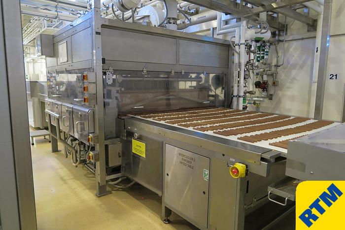 Used Enrobing Line, Cooling Tunnels & Temperers