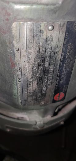 Used 2 HP MYERS HIGH SPEED DISPERSER - V/S - UL LISTED