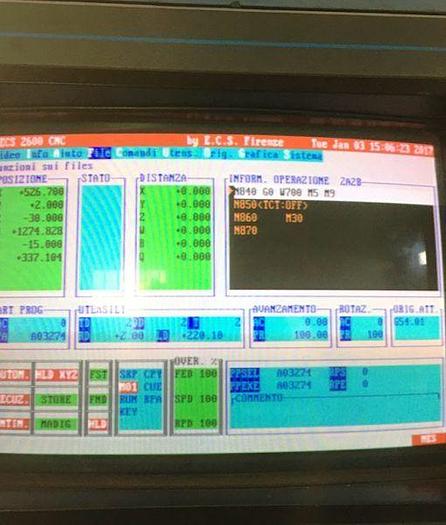 Used Table Type Boring Machine PBR CNC 110 AF-2000