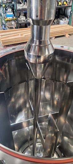 Used Applikon  250 LTR Jacketed Reactor w/ Agitator