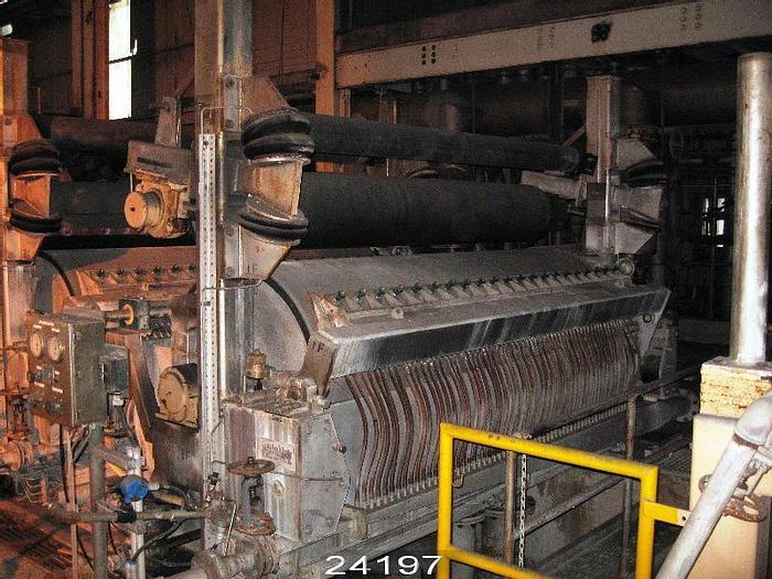 Used Black Clawson BRISTOL Black Clawson Bristol Formers, 120" Forming Width With Pressure Former Flow 400 To1020 Us Gpm, Cylinder Moulds 48" Diameter By 124" Face Width. Couch Roll 18" Diameter, 190-210 P&J #24197