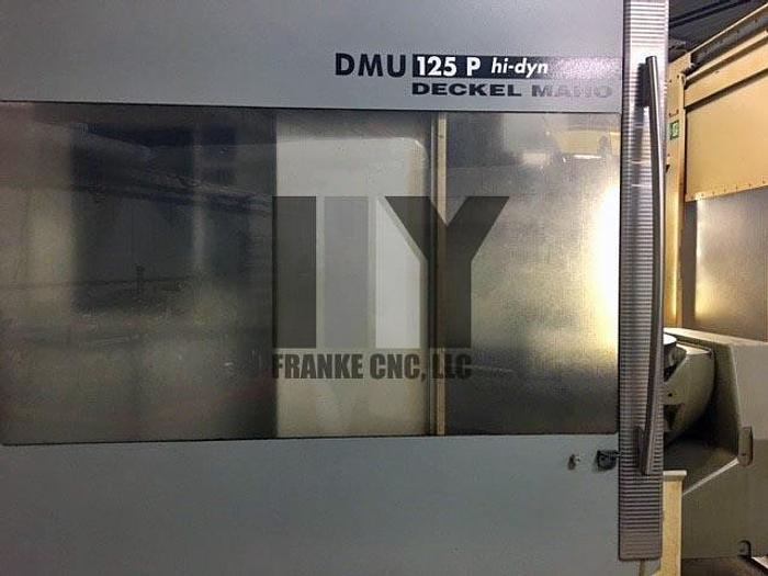 Used 2001 DECKEL MAHO DMU125P hi-dyn 064215