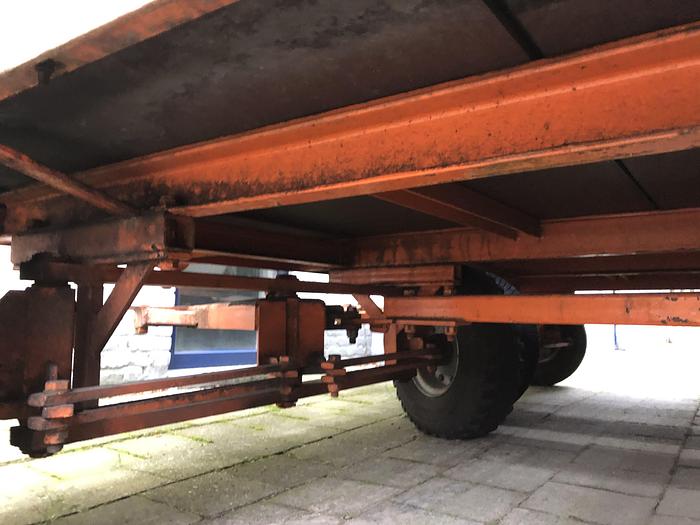 Gebruikt Fetra Transport wagen, Platte kar
